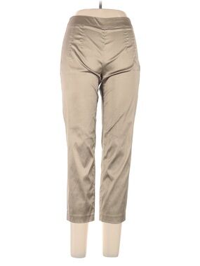 Etro Cropped Pull-On Ankle Pants in Light Taupe